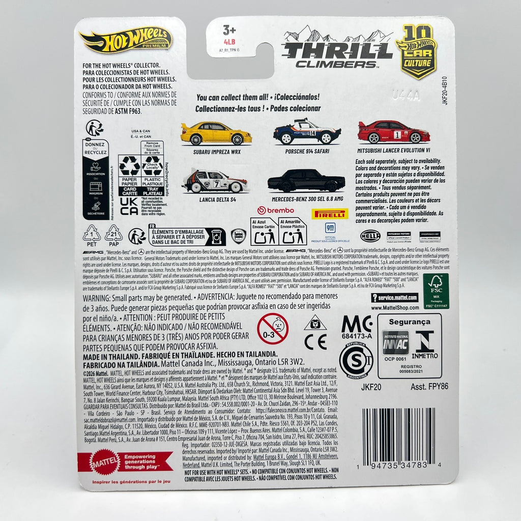 Hot Wheels Premium Mercedes-Benz 300 SEL 6.8 AMG Thrill Climbers 5/5