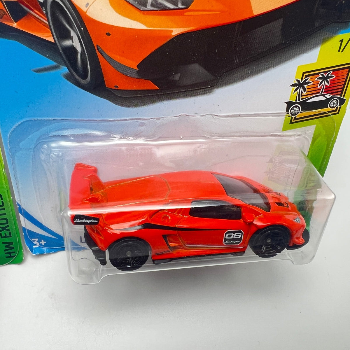 Hot Wheels Lamborghini Huracan Super Trofeo Lot of 2 White 150/365 + Orange