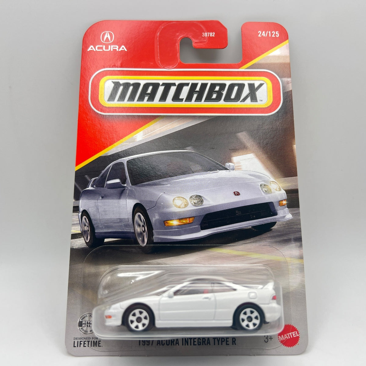 Matchbox 1997 Acura Integra Type R White RHD 24/125 The Vault
