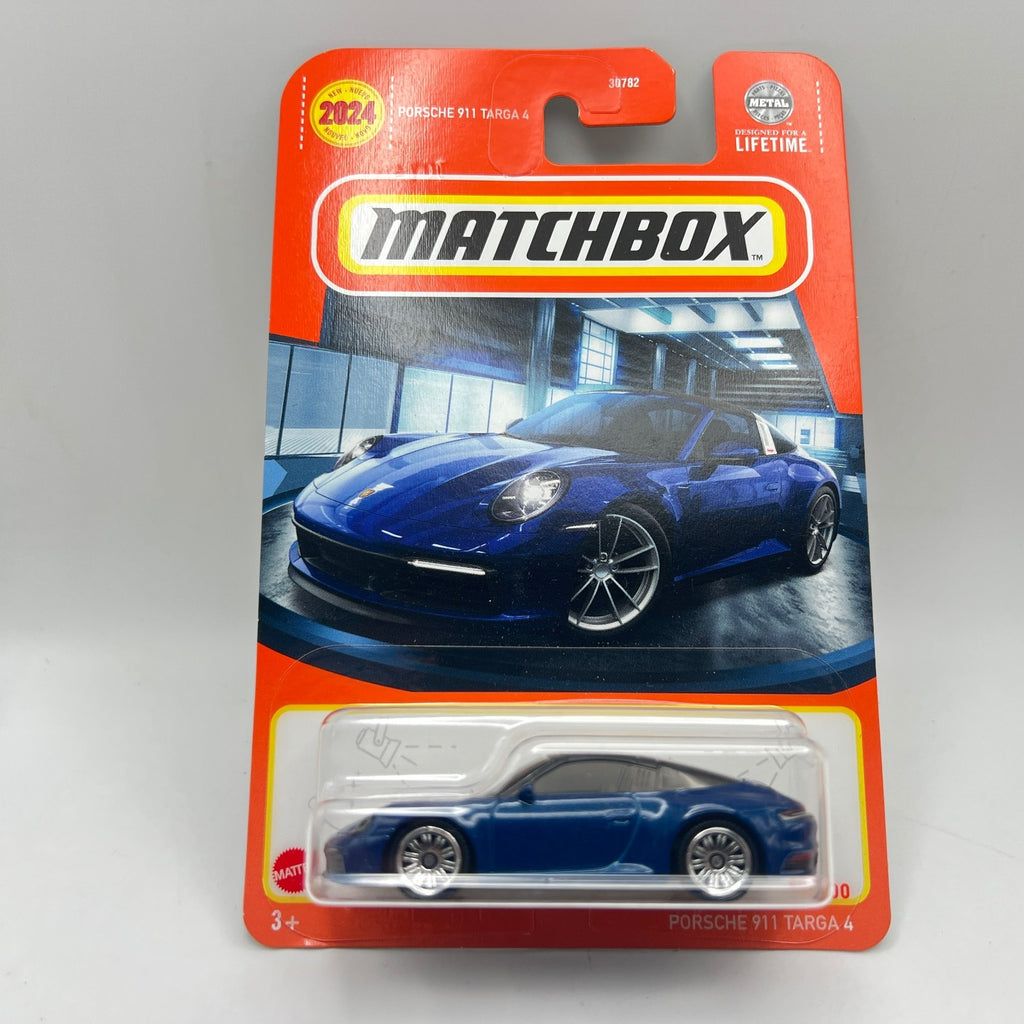 Matchbox Porsche 911 Targa Lot of 3 Red Blue Green 1:64 Diecast