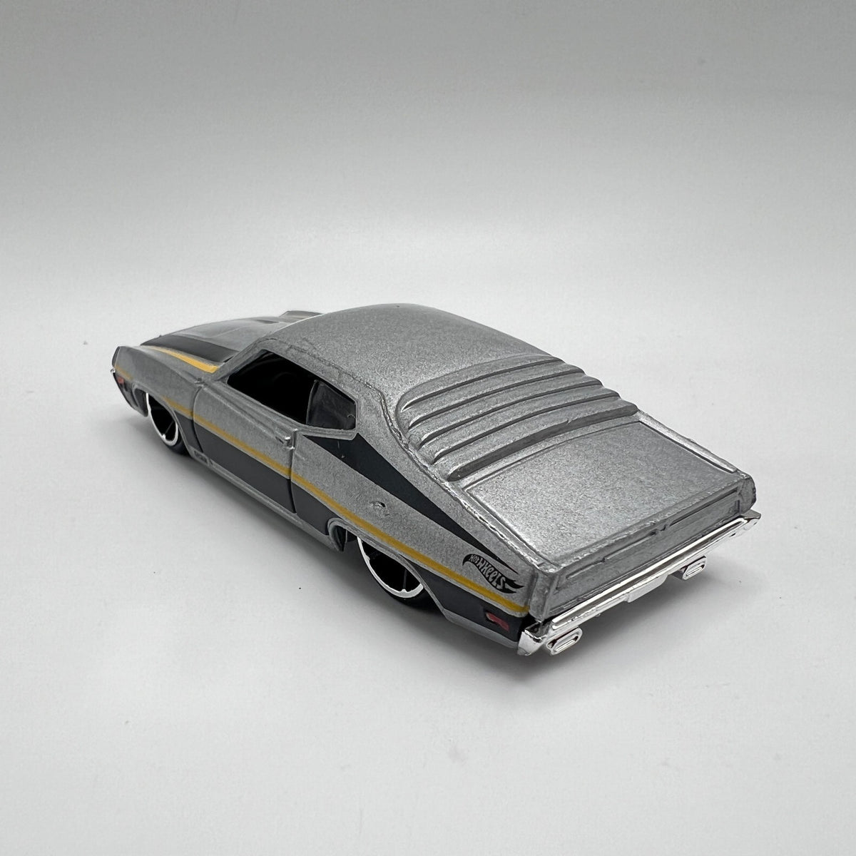 Hot Wheels '70 Ford Torino Gray Black LOOSE 1/64