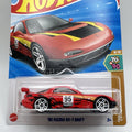 HOT WHEELS RED '95 MAZDA RX-7 DRIFT 9/10 HW '70S VS. '90S 163/250