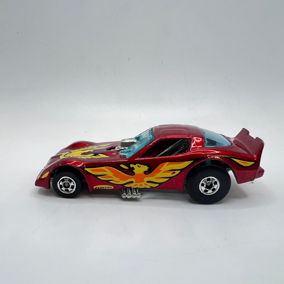 Hot Wheels Firebird Funny Car Red Pennzoil Blackwall Vintage LOOSE 1/64