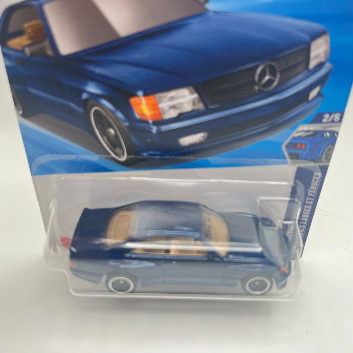 HW 89 Mercedes-Benz 560 SEC AMG Navy 186/250 Wild Widebody 2/5