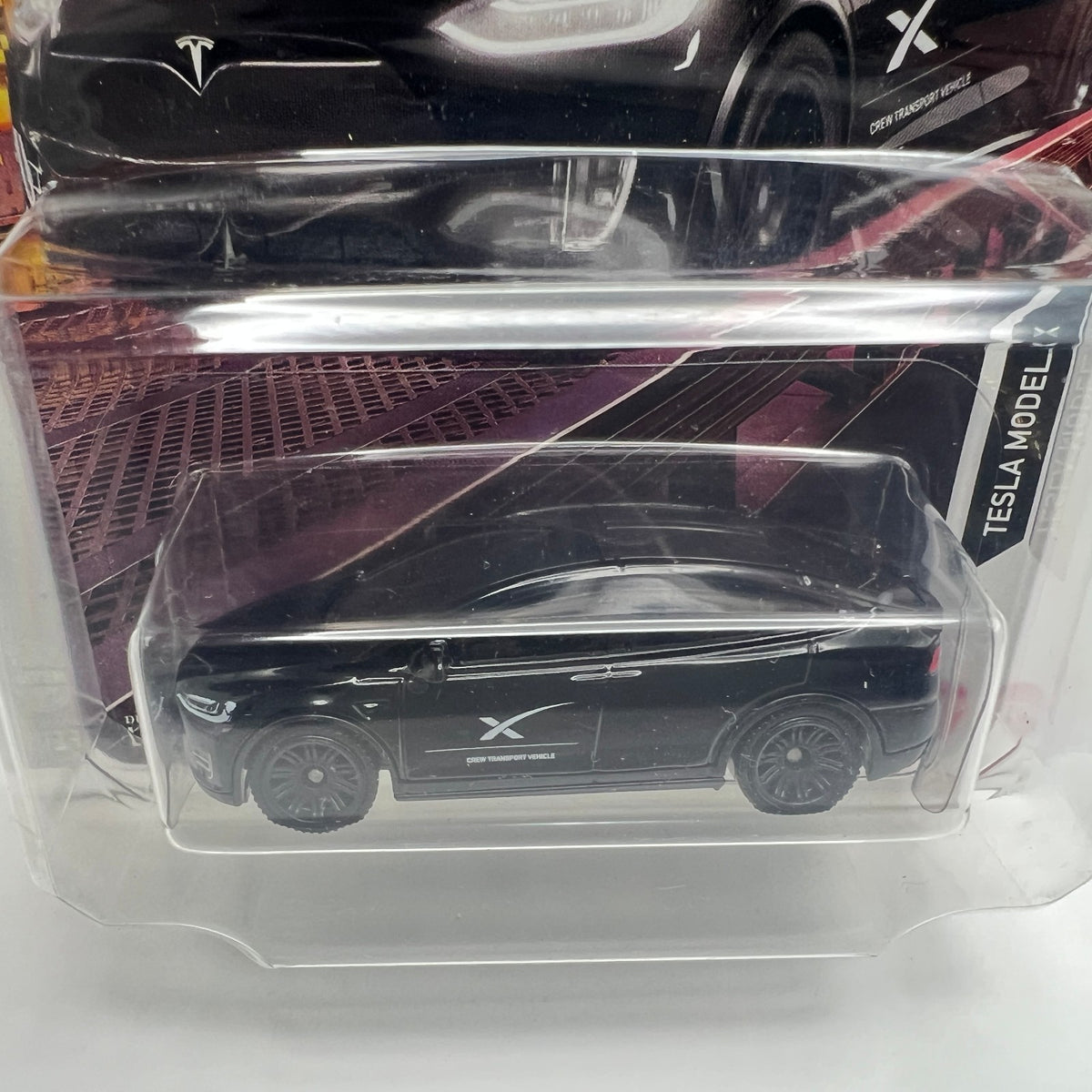 Matchbox Tesla Model X SpaceX Black 75/100 The Vault