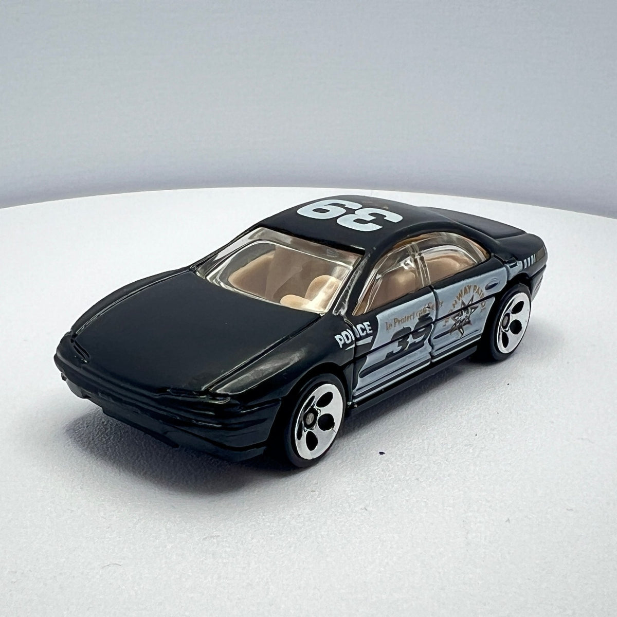 Hot Wheels Oldsmobile Aurora Black Highway Patrol 39 LOOSE 1/64
