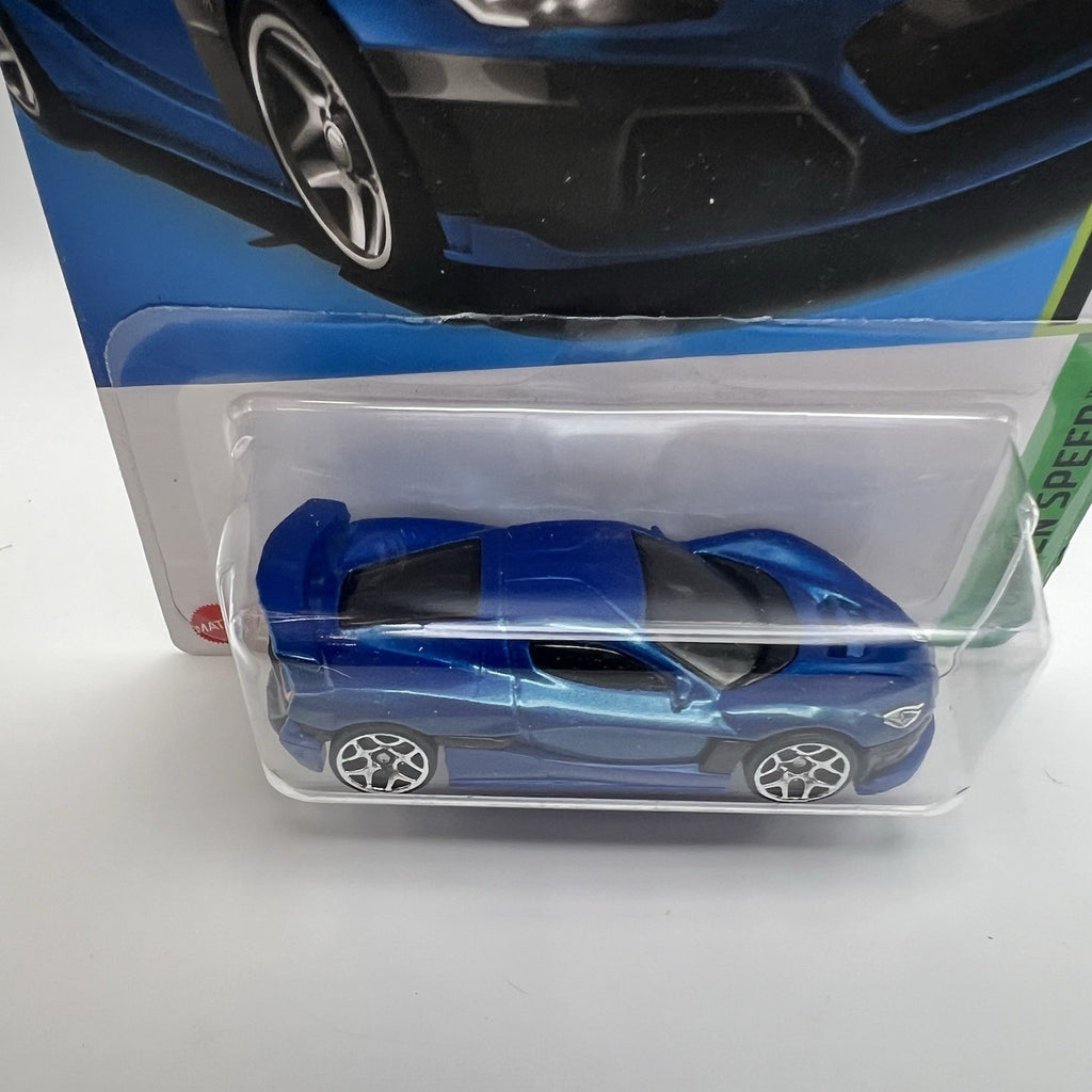 2023 Hot Wheels Rimac Nevera 70/250 Blue