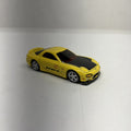 2018 Hot Wheels '95 Mazda RX-7 Yellow Nightburnerz Custom With Real Riders