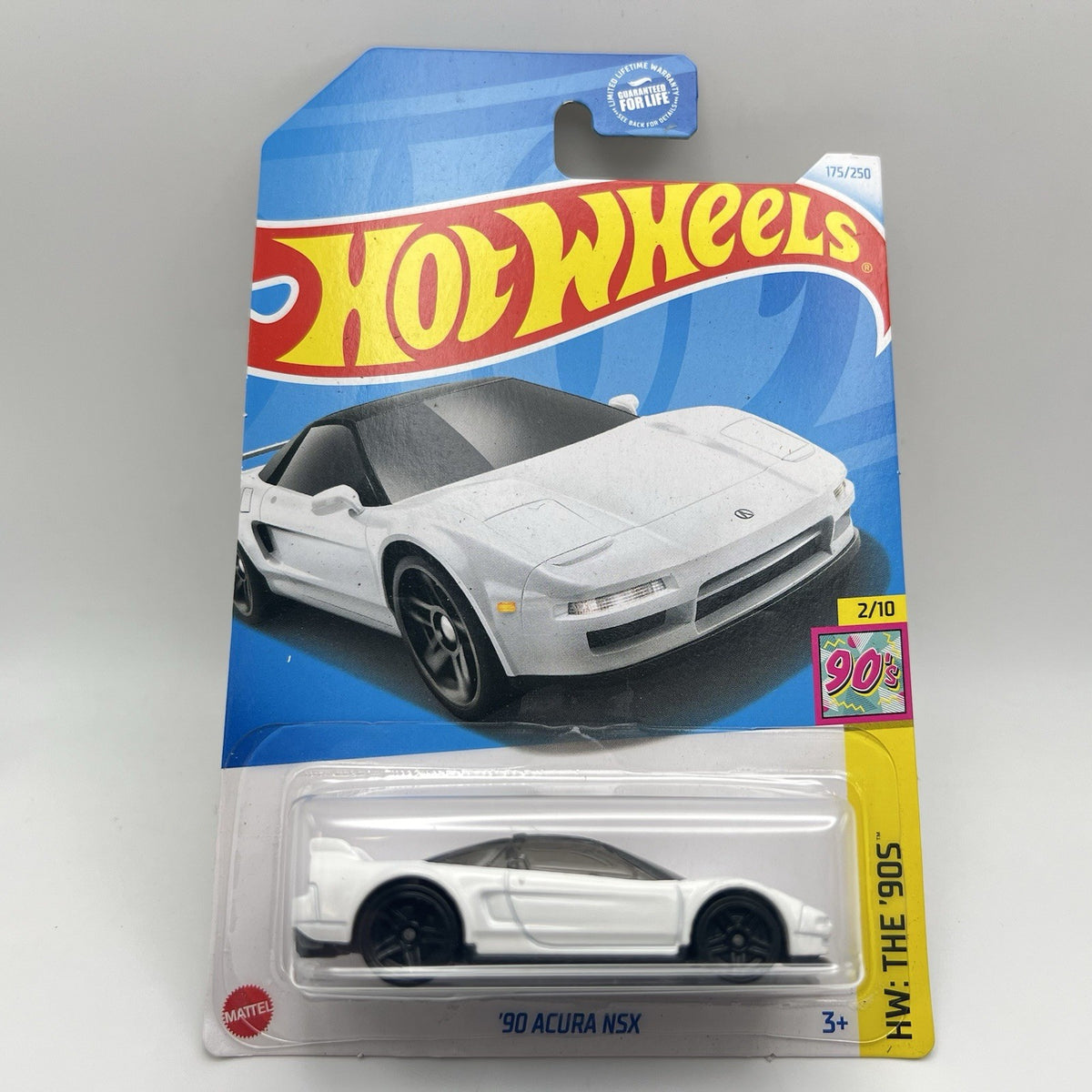 3 HOT WHEELS Acura NSX 90’s