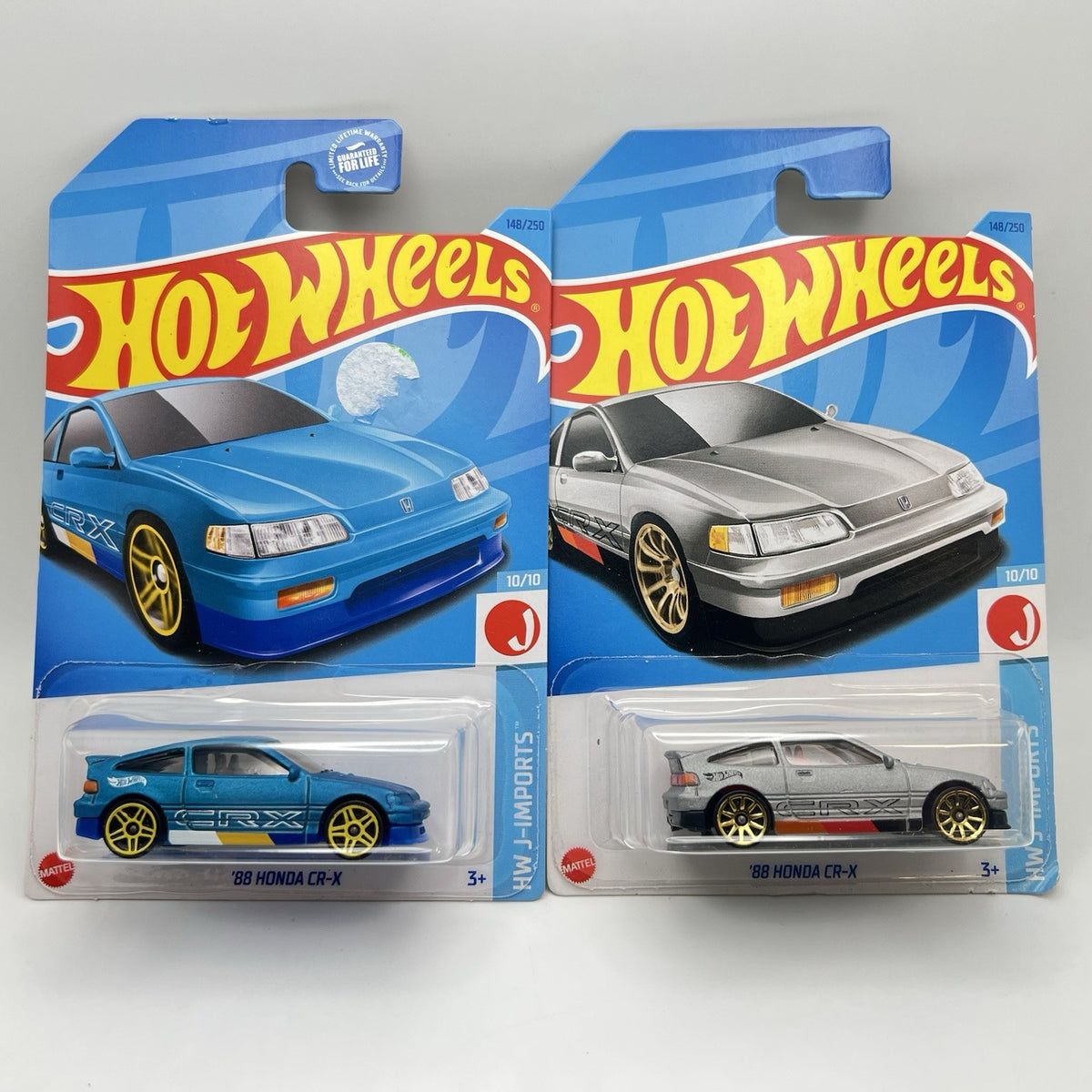 2023 Hot Wheels '88 Honda CR-X HW J-IMPORTS 10/10 (Lot Of 2)