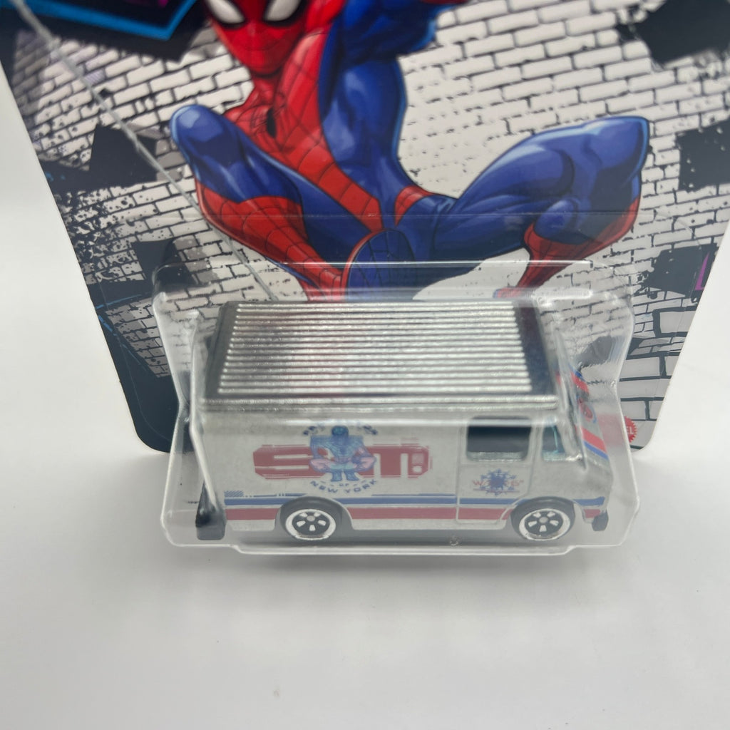 Hot Wheels Silver Series Combat Medic Marvel Spider-Man 5/5 ZAMAC 1:64