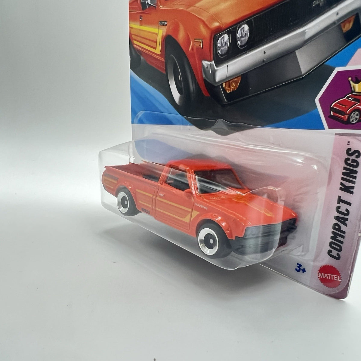 2026 Hot Wheels 128/250- Datsun 620- Orange - Truck- Compact Kings 6/10