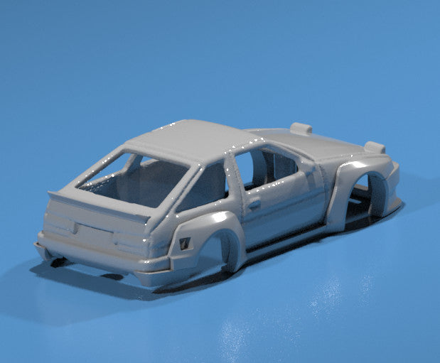 Pandem Style Wide Body Kit for Hot Wheels Toyota AE86 Trueno - Resin