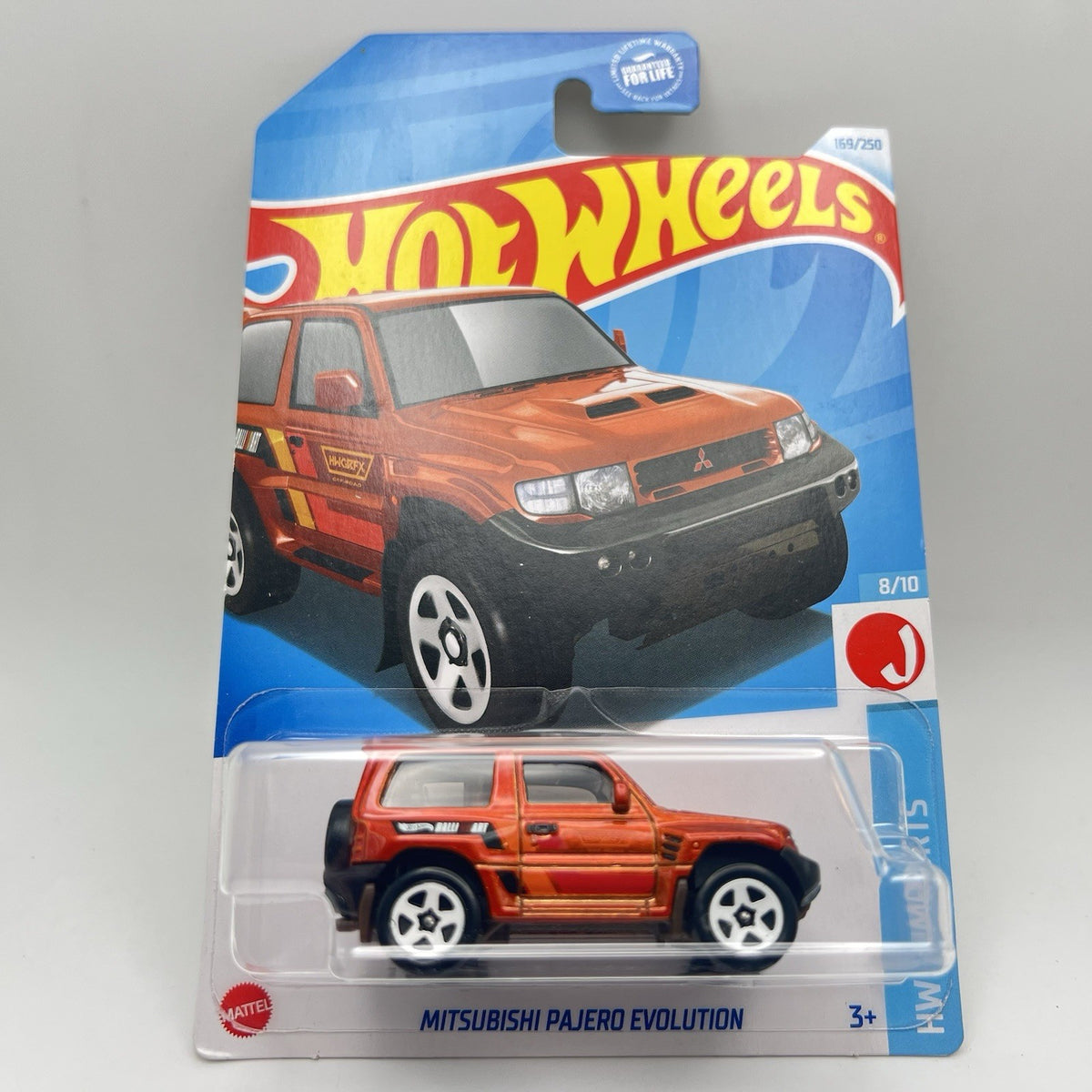 Hot Wheels 2024 Mitsubishi Pajero Evolution 169/250 HW J-Imports 8/10