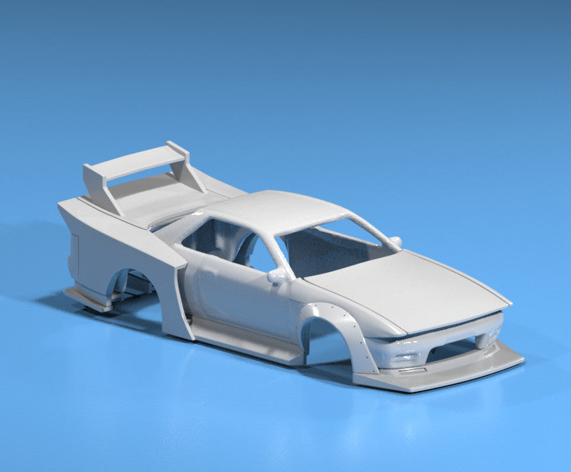 LB-Kaido Works Body Kit for Hot Wheels Nissan Skyline R32 - Resin - 3d Printed