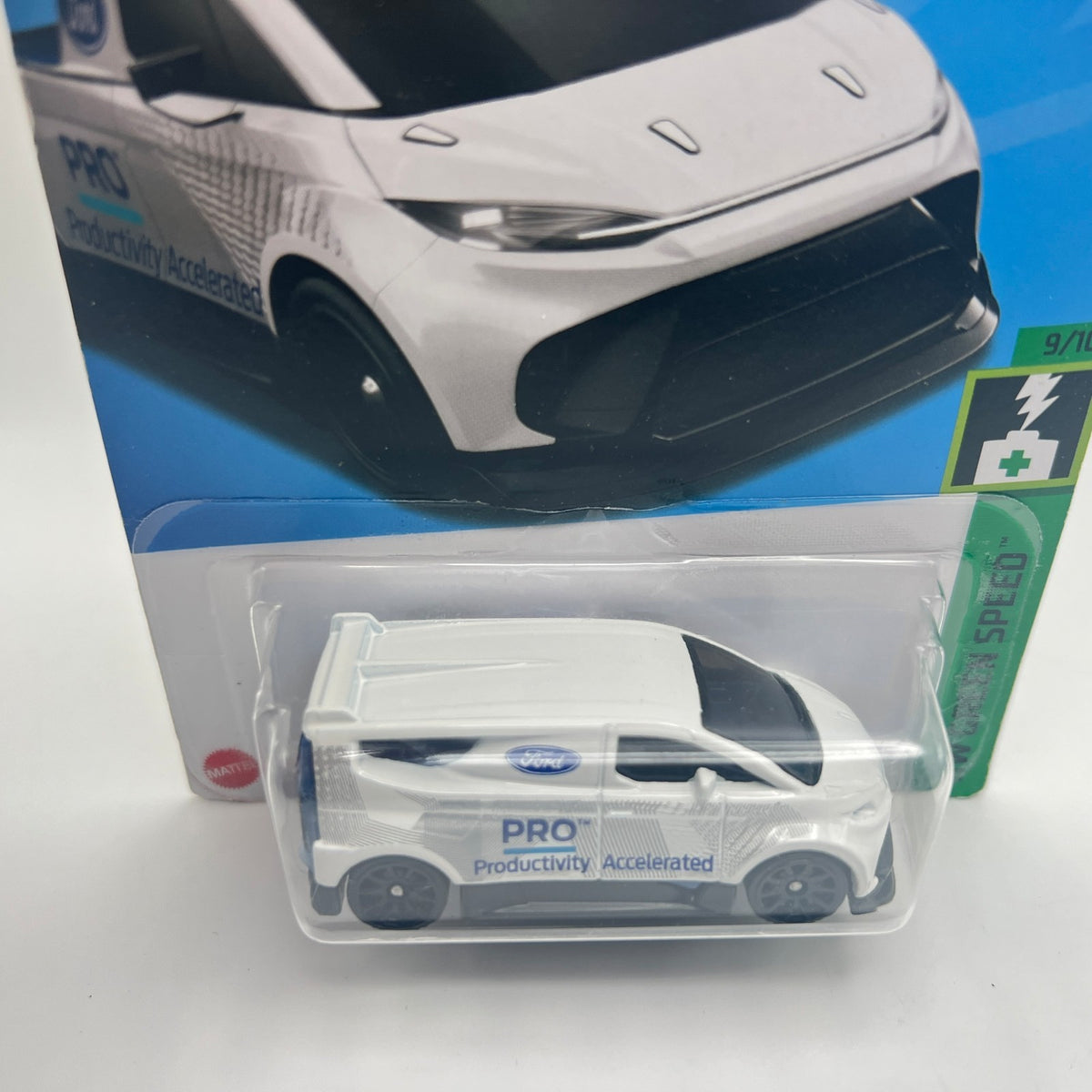 Hot Wheels Ford Performance Supervan 4 White 128/250 HW Green Speed 9/10