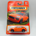 Matchbox 2022 Porsche Macan 11/100 Orange 1:64 Scale Diecast SUV