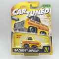 CarTuned '64 Chevy Impala Yellow Lowriders Car 1/64 Toy Vehicle Series 3 MGA NEW