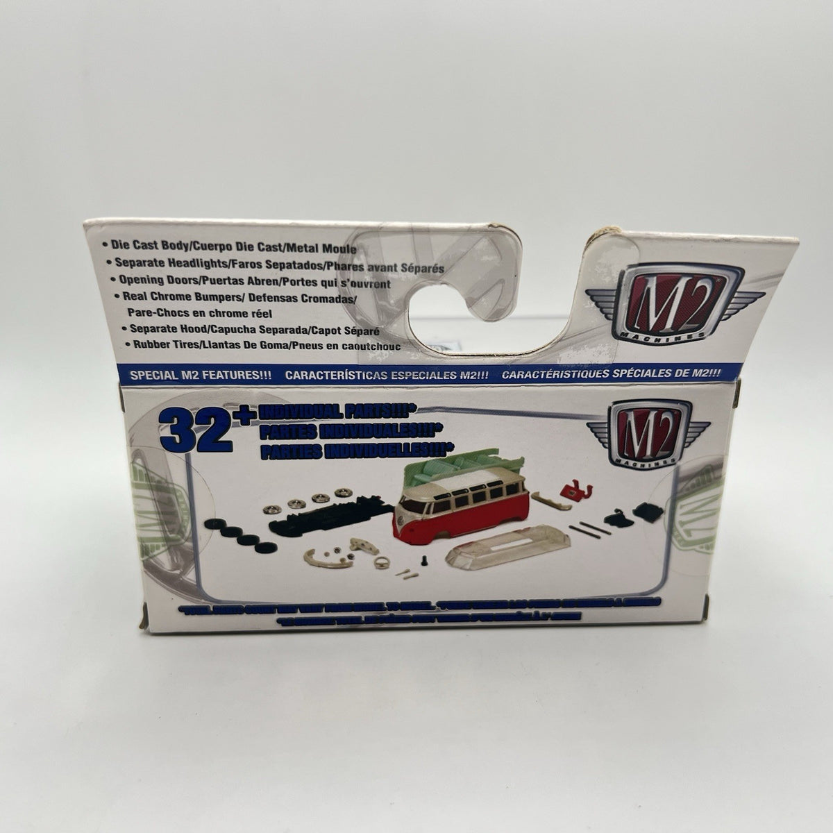 M2 Auto-Thentics 1961 Volkswagen VW Double Cab Truck, Brown, VW04, 1:64, NIB