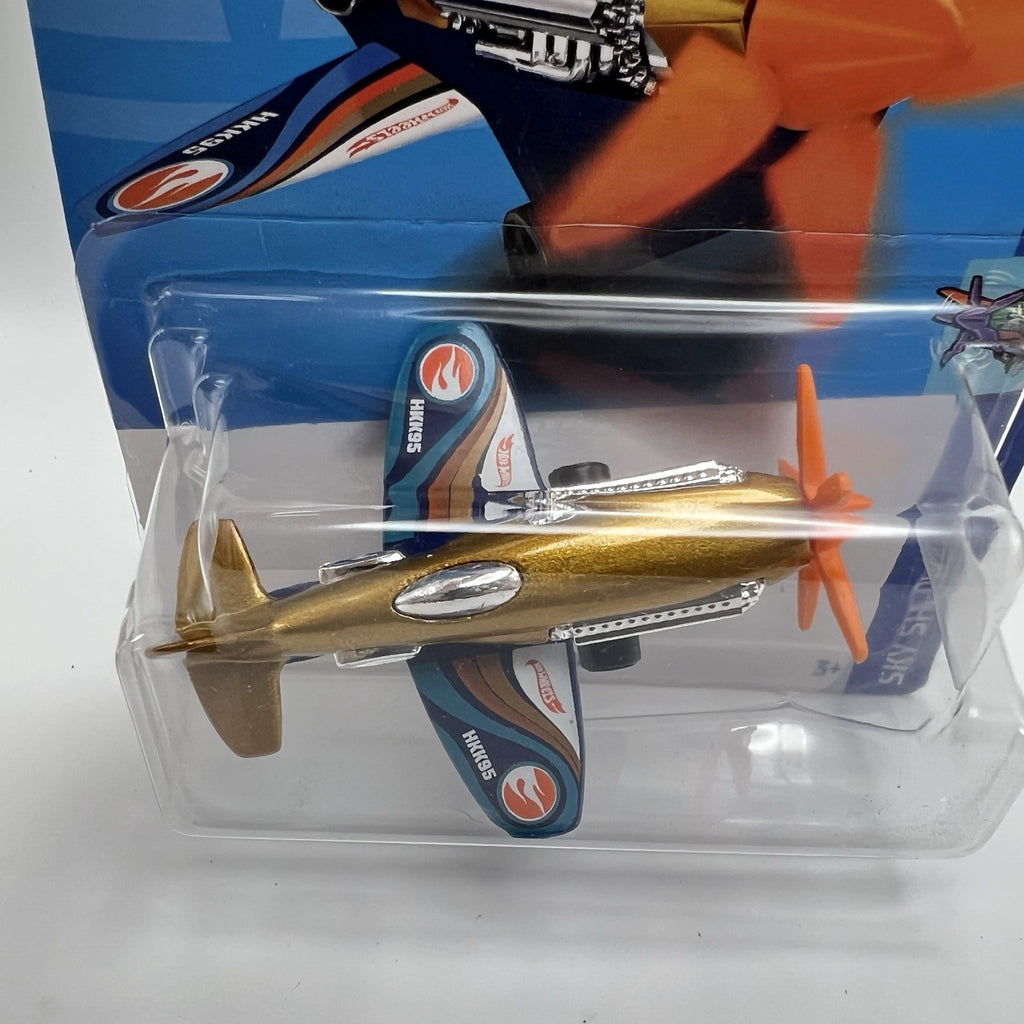 2023 Hot Wheels D Case Regular Chase Treasure Hunt Mad Propz Plane Sky Show #3/5