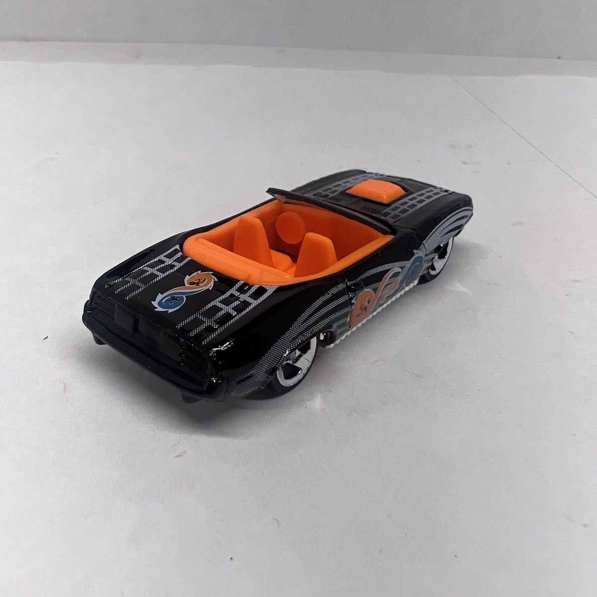 Hot Wheels 1970 KING CUDA Convertible Black C3S Variant 1/64
