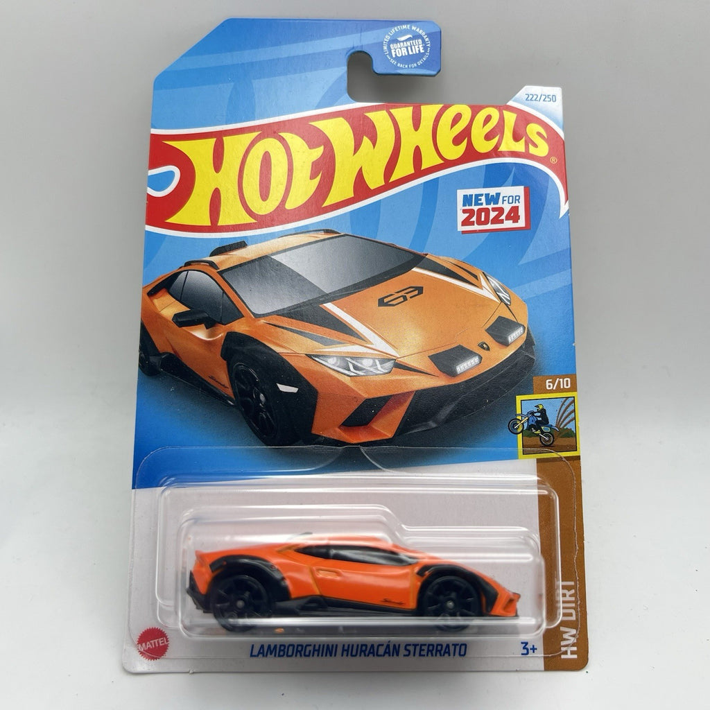 LOT OF 3 - 2024 & 2025 HOT WHEELS LAMBORGHINI HURACAN STERRATO SAFARI MODE DIRT
