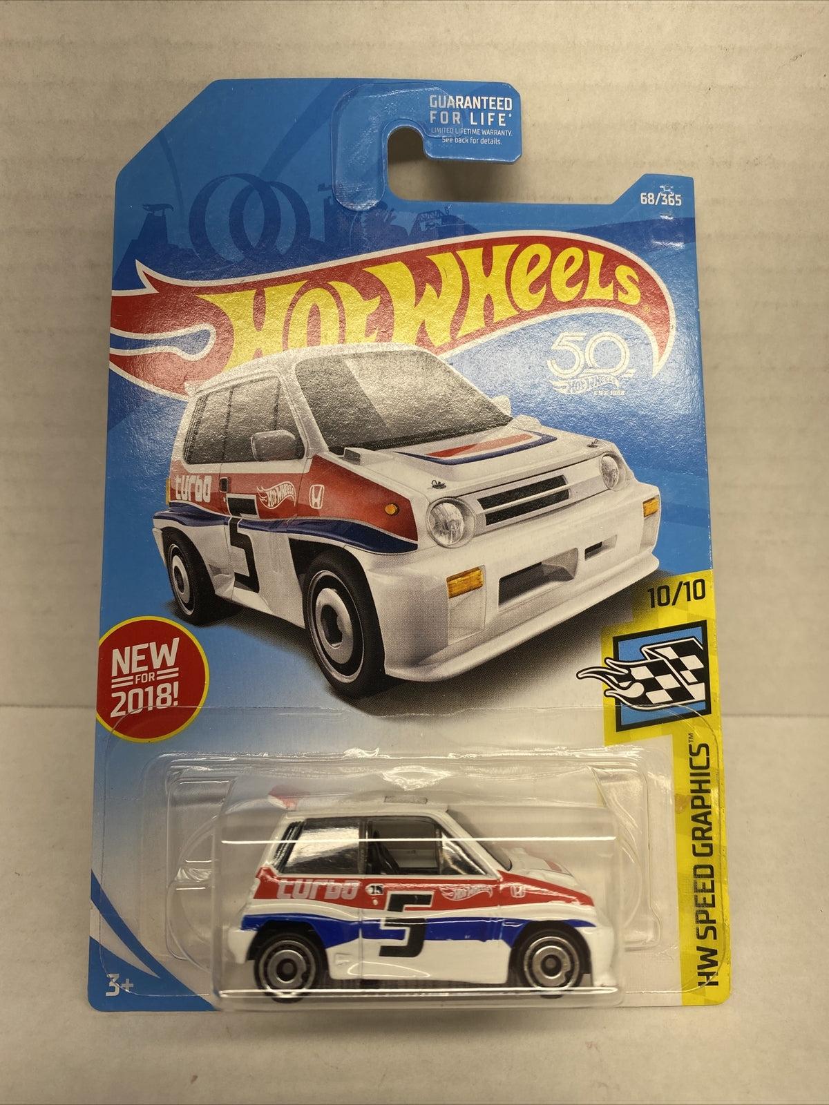 2018 Hot Wheels HW Speed Graphics '85 Honda City Turbo II #68