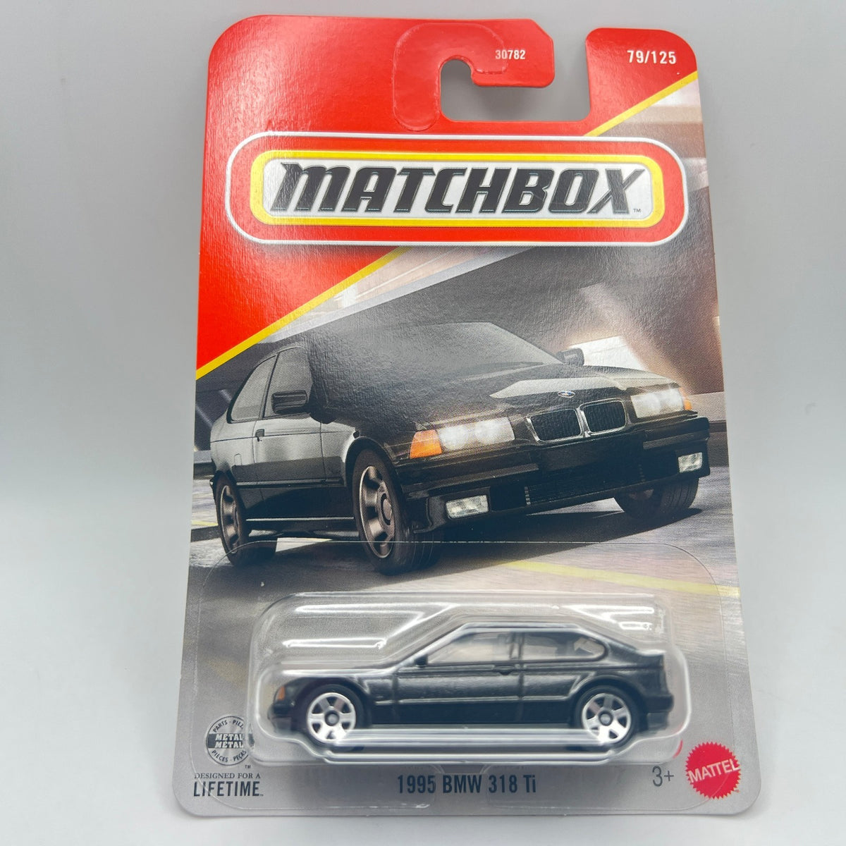 Matchbox 1995 BMW 318ti Black 79/125 2026 Mainline