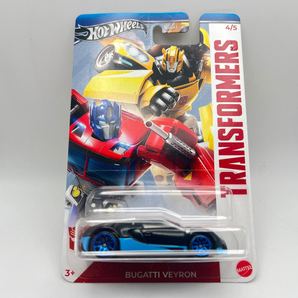2024 Hot Wheels  Transformers series Bugatti Veyron