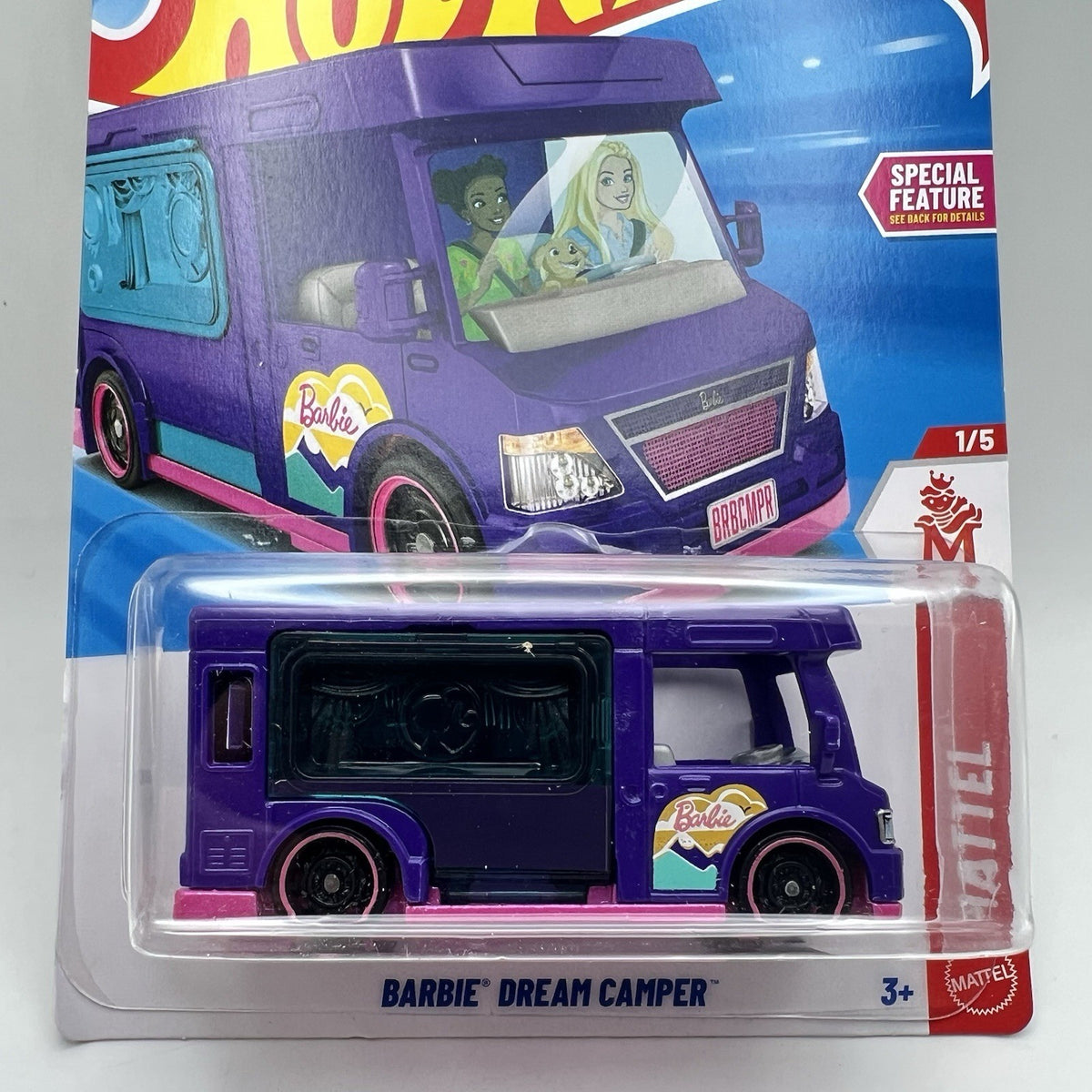➽ 2026 Hot Wheels BARBIE DREAM CAMPER #21 🩷 purple/pink🩷MATTEL 🩷➽case F