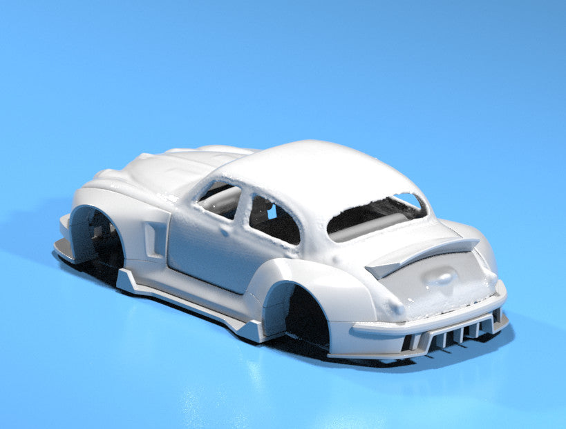 Street Legend Wide Body Kit for HW Jaguar MK1 - Level Up Your Customs - 1/64