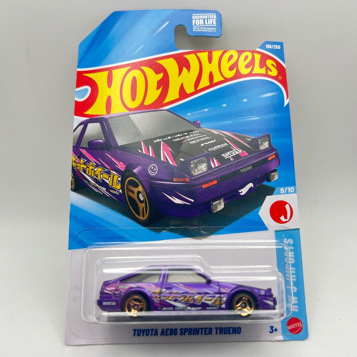 Hot Wheels Toyota AE86 Sprinter Trueno Purple HW J-Imports 9/10 198/250 2026