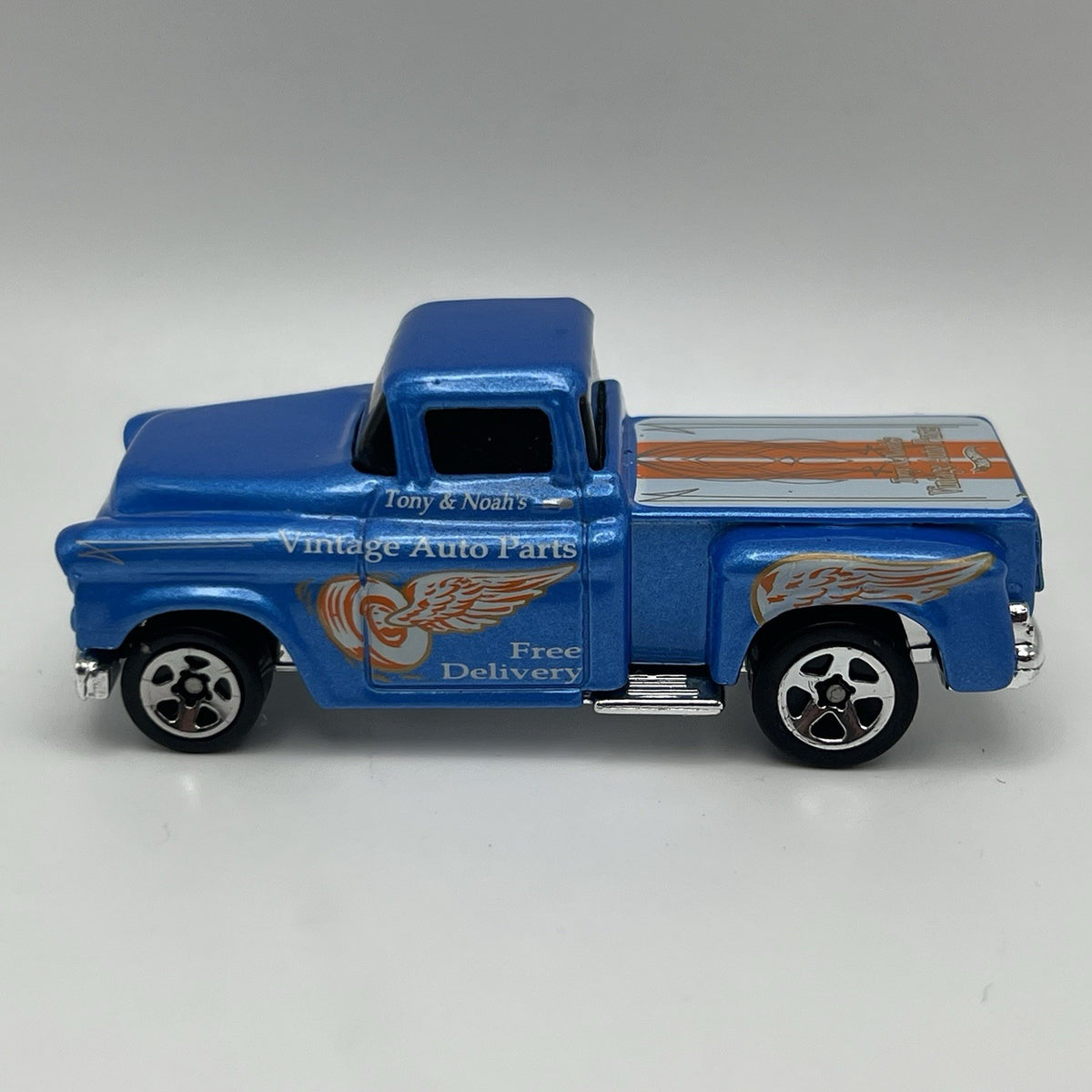 hot wheels diecast 1956 chevy truck. Tony and Noah's Vintage Auto Parts