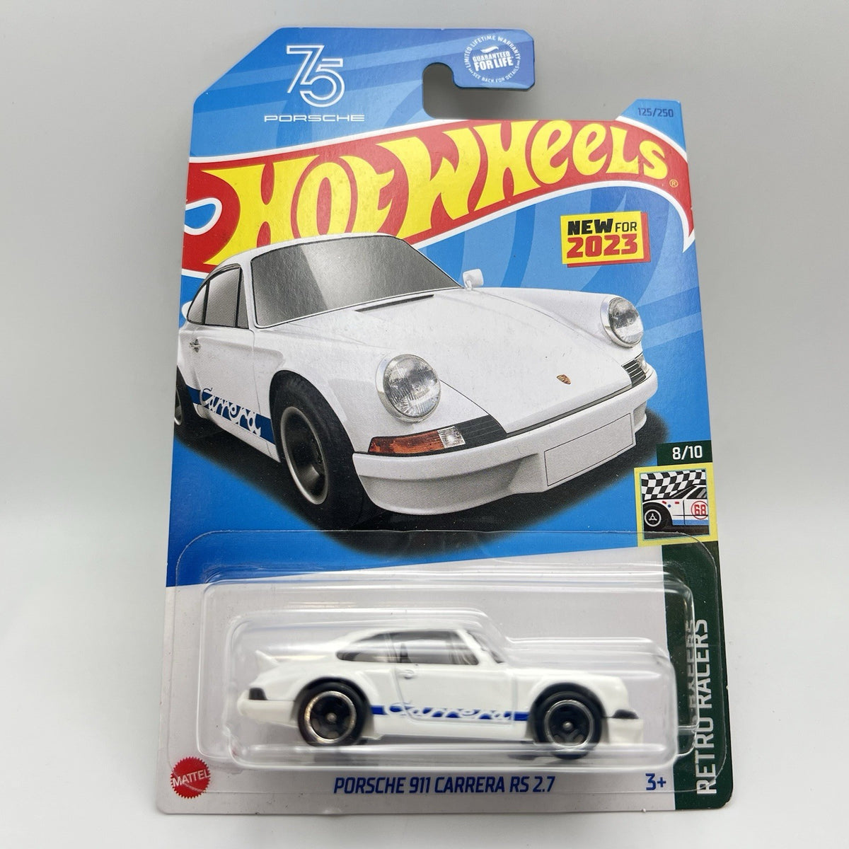 Hot Wheels PORSCHE 911 CARRERA RS 2.7 Lot Of 3 Red, White And Orange