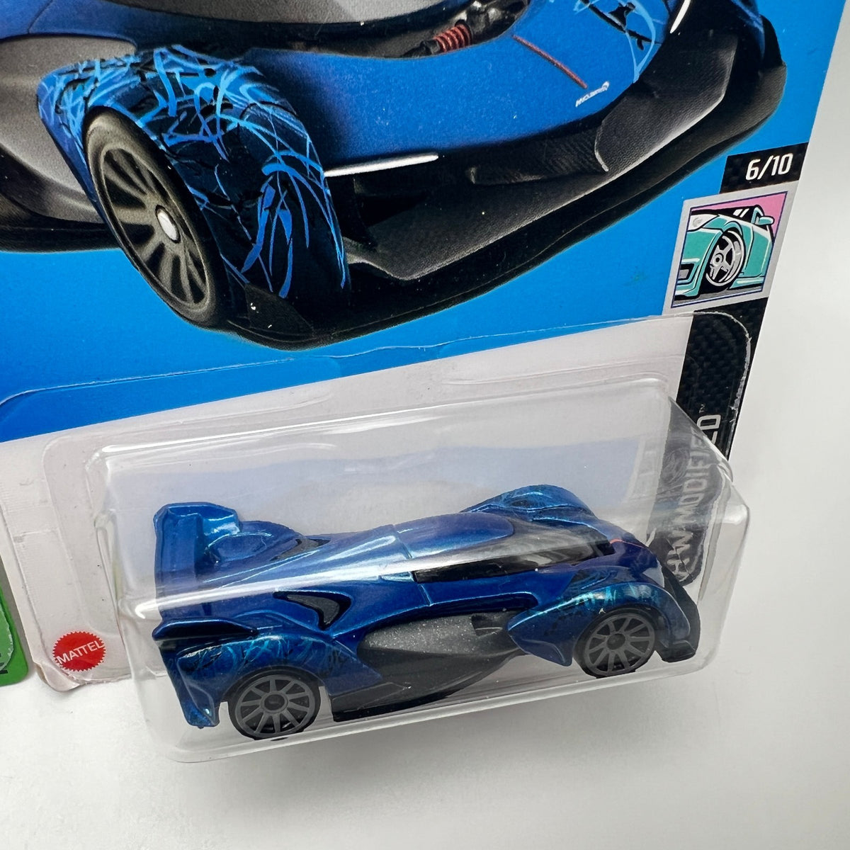 Hot Wheels McLaren Solus GT Lot of 2 White 250/250 HW Exotics + Blue 70/250