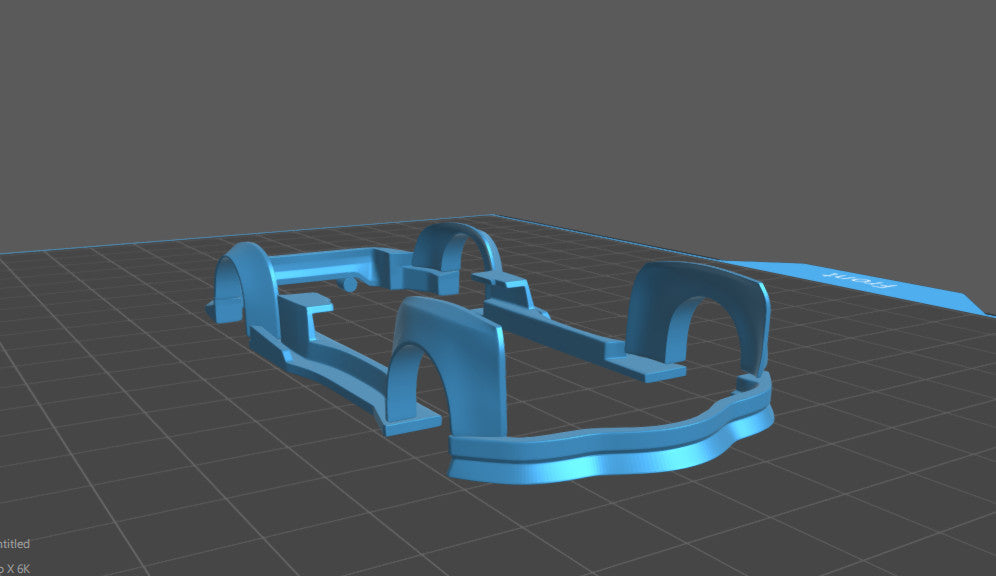 Time Blend Wide Body Kit for Hot Wheels 52 Chevy Pick up Truck - 3D Printed