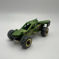 2019 Hot Wheels Speed Blur Loose TEAM HOT WHEELS CORKSCREW BUGGY (Green)