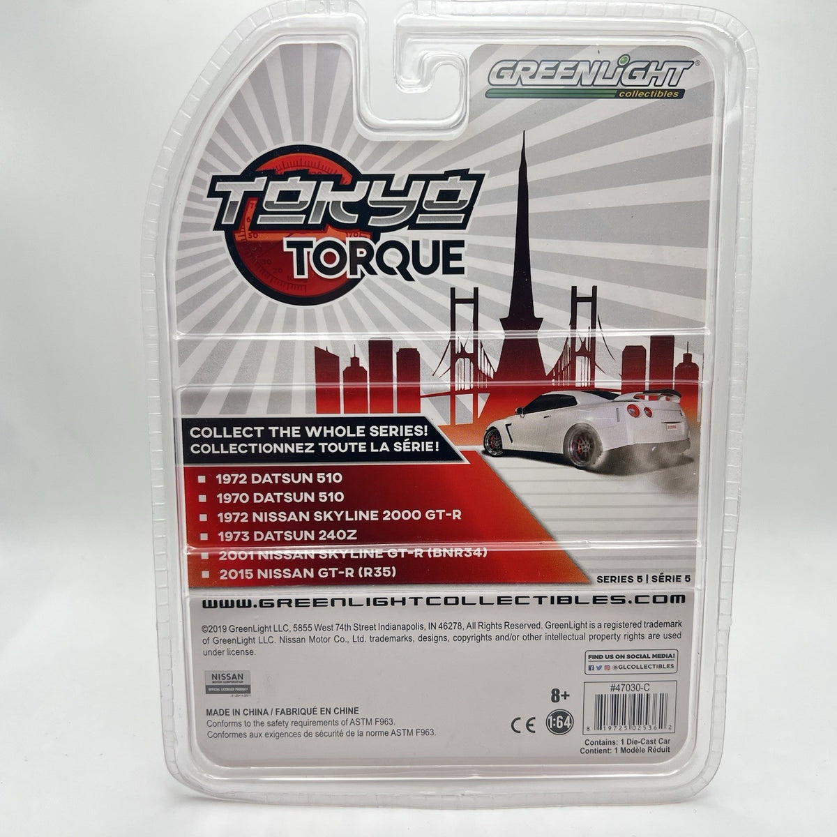 Greenlight Collectibles Tokyo Torque Series 7 – 1971 Nissan Skyline 2000 GT-R
