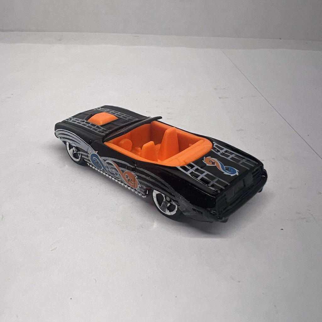 Hot Wheels 1970 KING CUDA Convertible Black C3S Variant 1/64