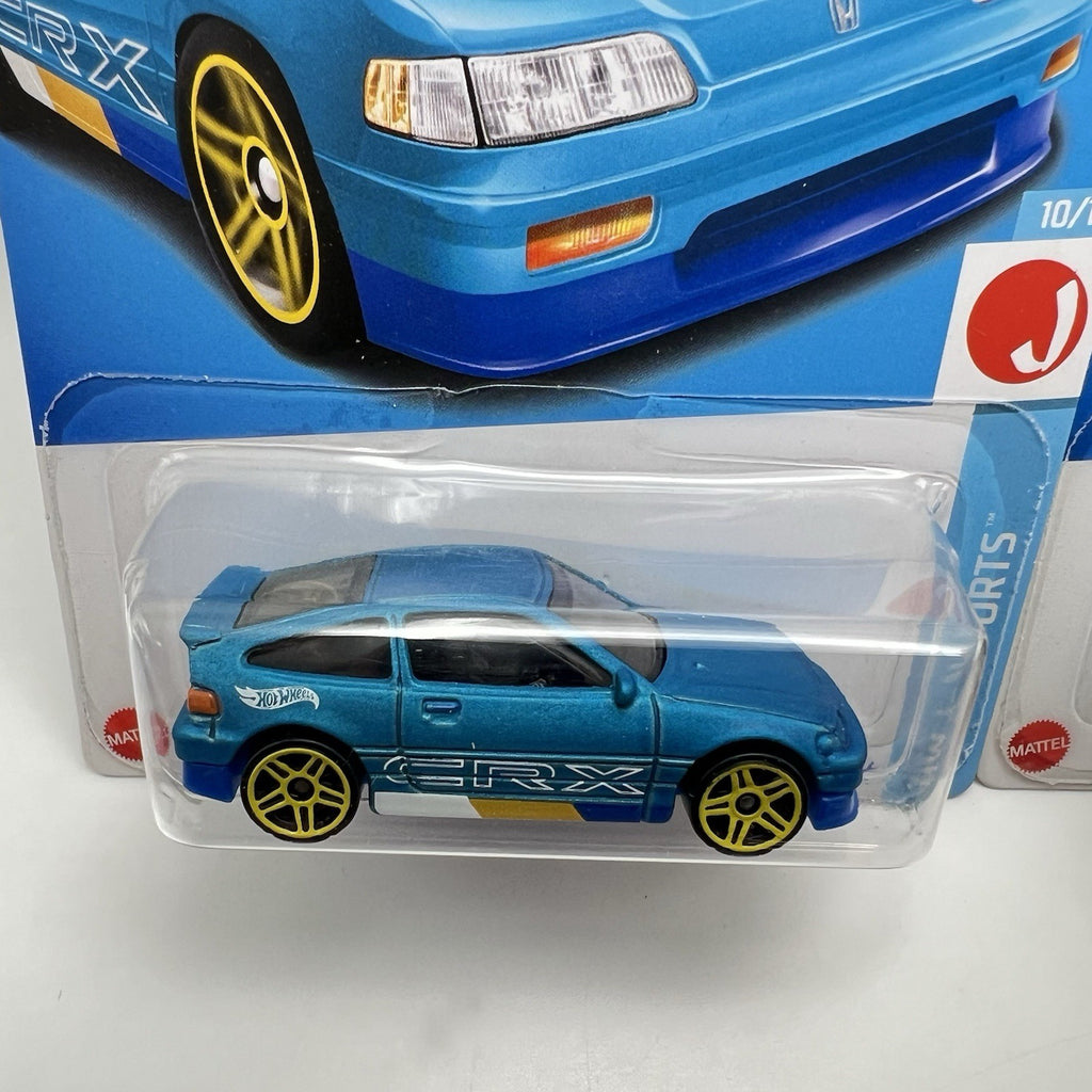 2023 Hot Wheels '88 Honda CR-X HW J-IMPORTS 10/10 (Lot Of 2)