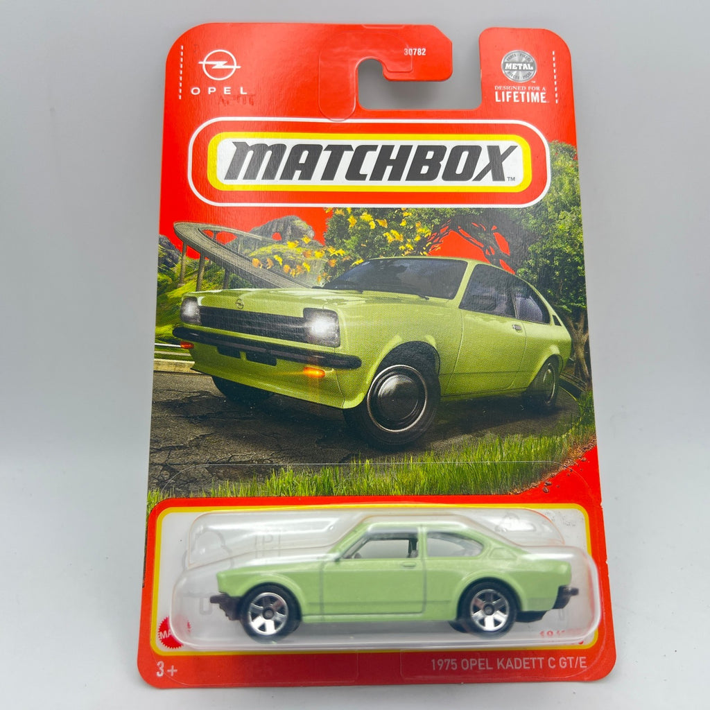 Matchbox 1975 Opel Kadett C GT/E Green 40/100 1:64 Diecast