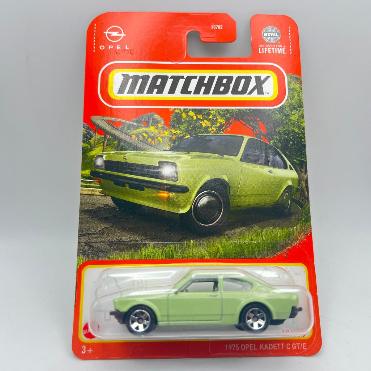 Matchbox 1975 Opel Kadett C GT/E Green 40/100 1:64 Diecast