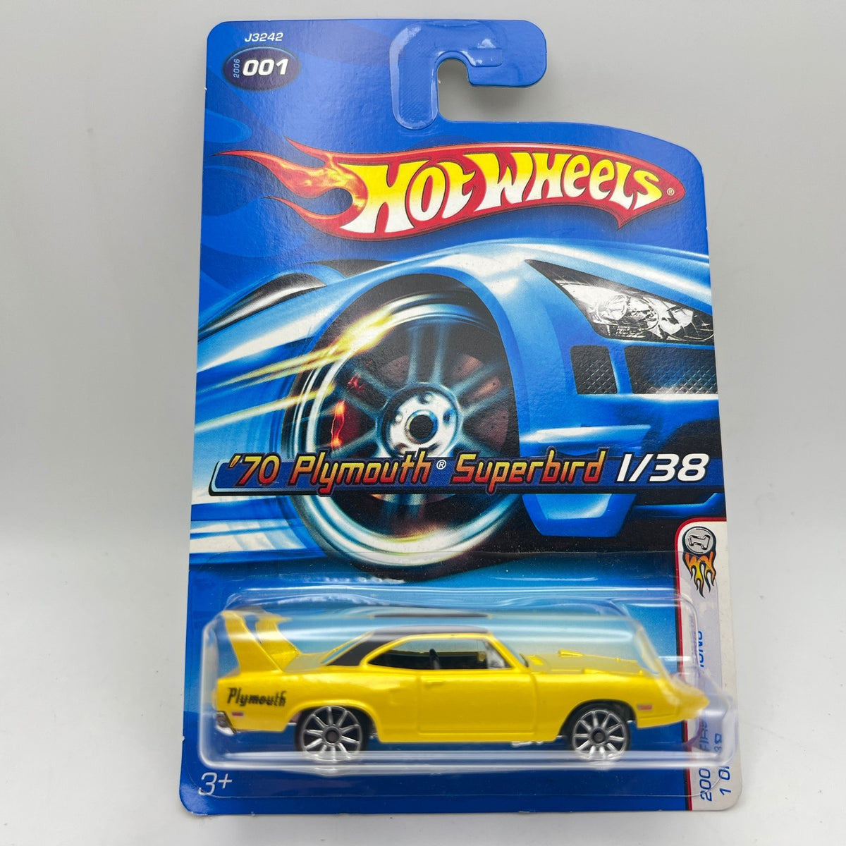 Hot Wheels '70 Plymouth Superbird Yellow 2006 First Editions 1/38 #001