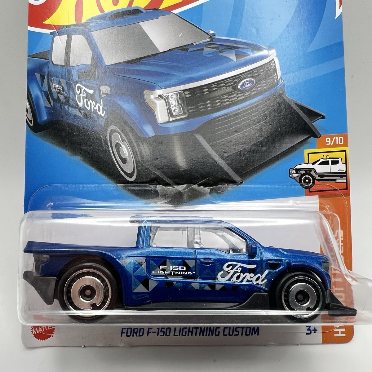Ford F-150 Lightning Custom Truck 226/250 New for 2023 9/10, Blue