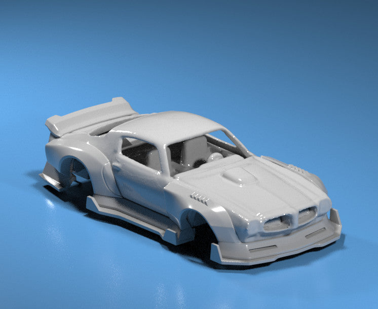 Street Legend Body Kit for Hot Wheels 73 Pontiac Firebird - Resin - 3D Printed
