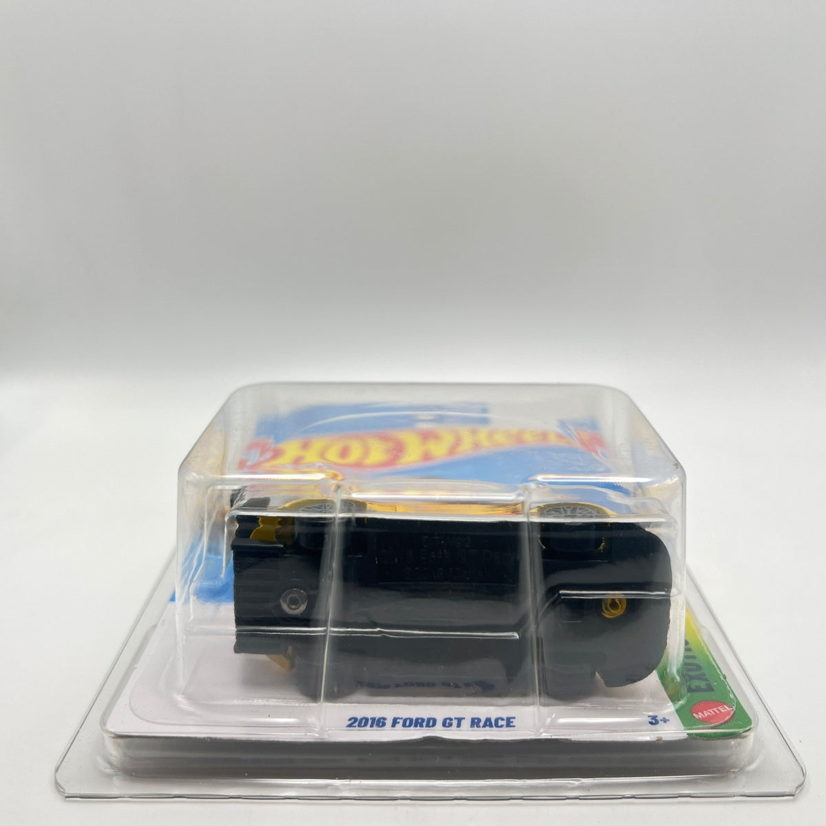 Hot Wheels 2016 Ford GT Race Yellow 124/250 Exoticars 8/10 The Vault