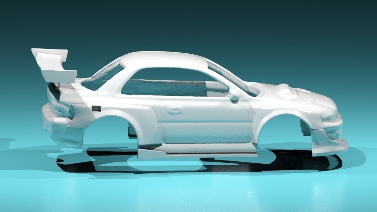 Wide Body Kit For Hot Wheels Subaru Impreza 22B - Resin - 3d Printed