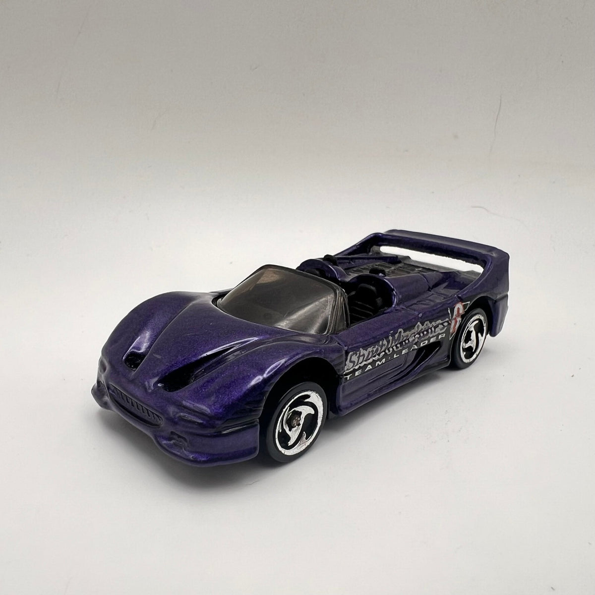 Hot Wheels Ferrari F50 Purple Stunt Machines LOOSE 1/64