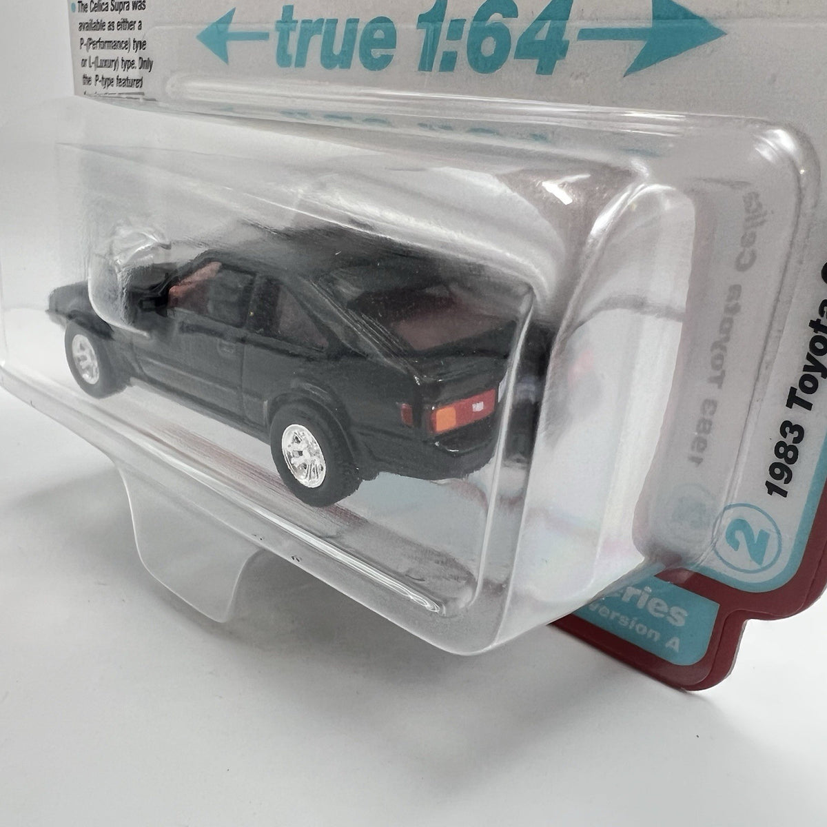 Auto World Import Legends 1983 Toyota Celica Supra Black 1:64 Diecast LE