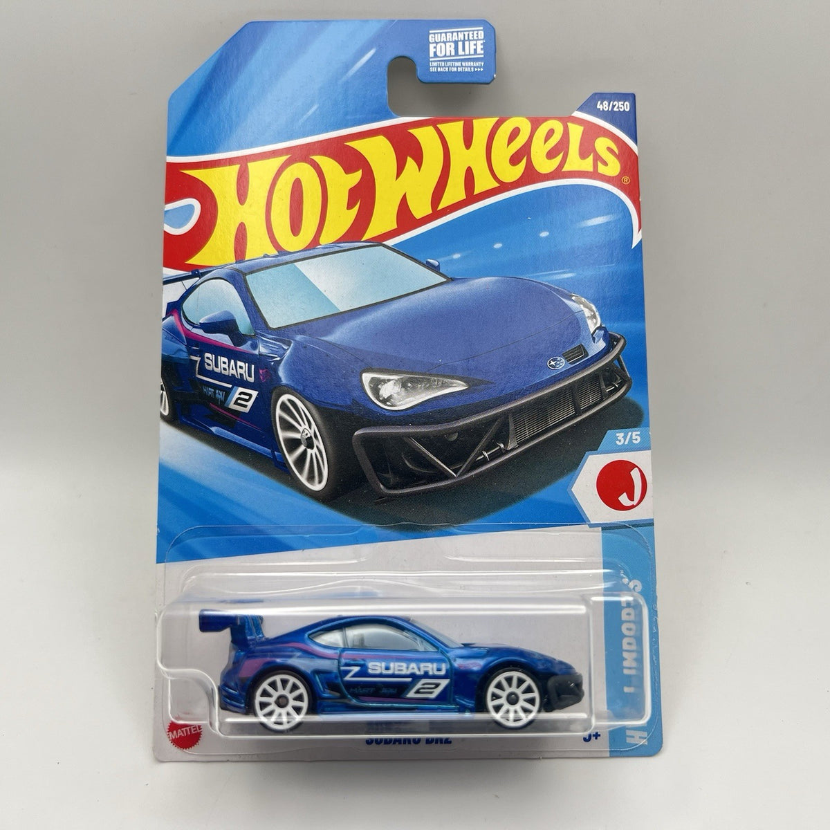 2025 🔥 HOT WHEELS 🛞, SUBARU BRZ, 3/5 HW J-IMPORTS, 48/250